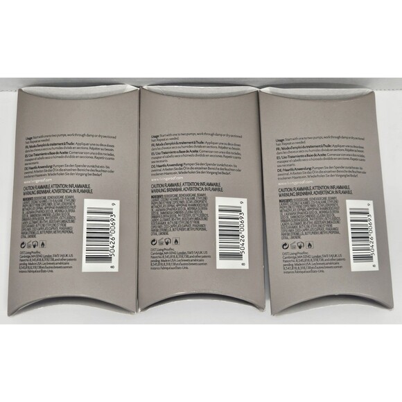 Lot Of 3 Living Proof No Frizz Nourishing Oil, 0.2 oz Deluxe Sample NIB - Picture 2 of 3